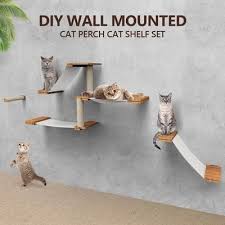 Deluxe Floating Cat Tree Cat Shelves