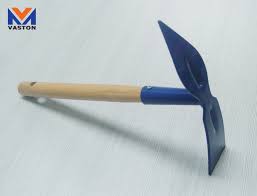 china double end garden hoe with wood