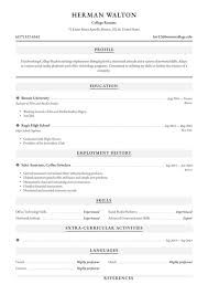 Just fill in your details, download. College Student Resume Examples Writing Tips 2021 Free Guide Resume Io