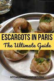 eat the best escargot in paris