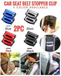 2pcs Car Safety Seat Belt Clip Car Seat