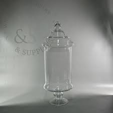 Glass Cylinder Candy Jars 12 15 19