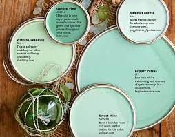 Sea Glass Greens Paint Colors For