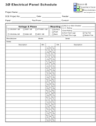 Square d circuit breaker box label template fill online. Nebraska Electrical Panel Schedule Template Design Construction Engineers Download Printable Pdf Templateroller