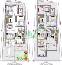 Buy 24x72 House Plan 24 By 72 Front
