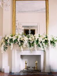 Wedding Fireplace Decorations And