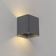 outdoor wall lamp anthracite ip44 with