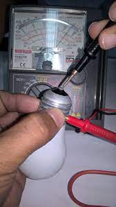 how to check incandescent bulb