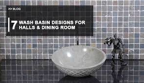 As an ar chitect, i have explained the location of a dining room depends on factors like proximity to the living room, the kitchen, wash basin, other rooms, etc. 7 Wash Basin Designs For Halls Dining Rooms In 2020 Capstona