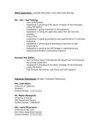 Mcdonalds Manager Resume Bunch Ideas Of S Experience Resume