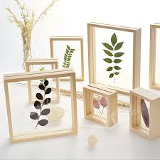 Solid Wood Photo Frame Double Sided