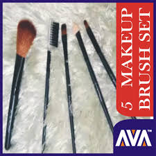 ava high quality makeup brush set 5 pcs