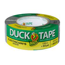 duck silver duct tape 1 88 in x 55 yard