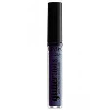 nyx professional makeup glitter goals liquid lipstick oil spill