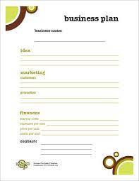 Business Plan Template