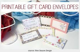 Free Printable Gift Card Envelopes Ftm