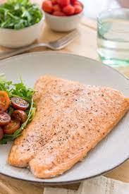 Baking Thin Salmon Fillets gambar png