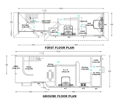 House Plan Drawing Dwg File