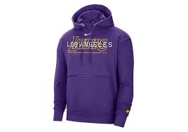 The latest los angeles lakers champs merchandise is in stock at fansedge. Nike Nba Los Angeles Lakers Courtside Pullover Hoodie Field Purple