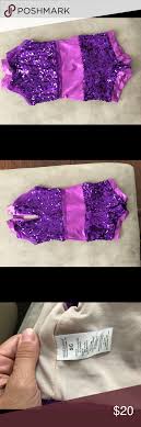 Weissman Purple Shorts Leotard Size Is Sc And Attached Is A