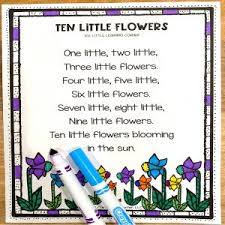 20 fun flower poems for kids little