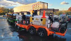 trailer mounted power washers
