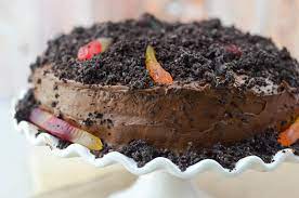 dirt worm cake mommy s cooking