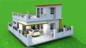 2bhk house plan with car parking 10