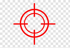 Reticle Icon - Telescopic Sight - Target Transparent PNG