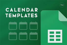 7 best google sheets calendar templates