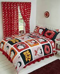 double bed duvet cover set betty boop