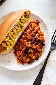 15 hot dog recipes that will put your hamburgers to shame. Old Fashioned Baked Beans My Baking Addiction