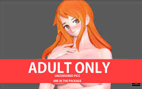 3D file NAMI STATUE ONE PIECE ANIME SEXY NAKED NUDE HENTAI GIRL CHARACTER  3D print model 🫦・3D printable model to download・Cults