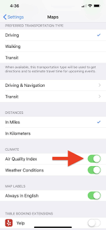 View Air Quality In Apple Maps To See How Polluted Cities