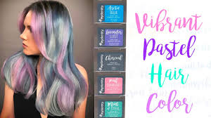 Vibrant Pastel Hair Color