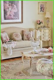 living room in shabby chic style