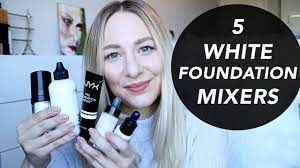 white foundation mixers lighten your