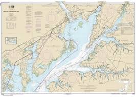12274 Head Of Chesapeake Bay Nautical Chart