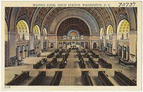 a postcard of union station washington