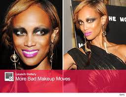 tyra banks makeup disaster in nyc