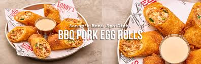 bbq pork egg rolls menu spotlight