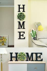 Wall Decor 12in Rustic Wall Letters