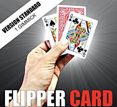 flipper card gimmick de cartes tour