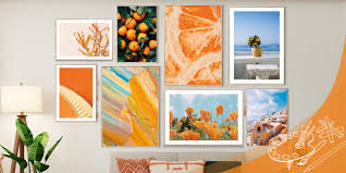 Orange Citrus Wall Art Gallery