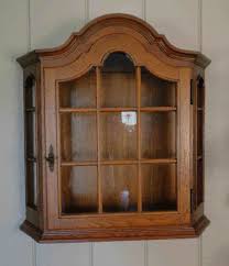 shelved french antique curio cabinet