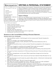 Phd Personal Statement Example Template   Business Template Writing Personal Statements and Graduate School Essays   with a helpful  list of brainstorming questions 
