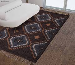 geometric pattern dhurrie carpets