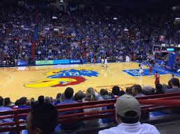 allen fieldhouse section 6 home of