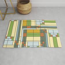 stained gl pattern s01 rug by et