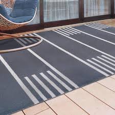 modern lines indoor outdoor area rug